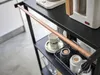 Yamazaki Küchenregal schwarz stehend Metall Standregal 3 Produktbild-Vorschau 8