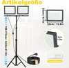 XINZI  LED reflektor Přenosná stavební lampa se stativem a Náhled obrázku produktu 2