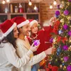 Relaxdays Weihnachtskugeln 72er Set, glitzernde, matte & Produktbild-Vorschau 3