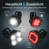 Inlustro Fahrradlicht Set LED 500 Lumen USB-C Produktbild-Vorschau 5