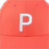 PUMA P Cap Adj Damen hot coral/bright white Produktbild-Vorschau 4