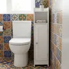 Relaxdays Badezimmerschrank, 5 Fächer, HxBxT: 80 x 18 x 20 Produktbild-Vorschau 2