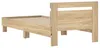 vidaXL bedframes met LED-verlichting, Sonoma-eikenfineer, Productafbeelding-voorbeeld 7