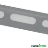 A close-up view of a gray tape with oval-shaped cutouts, revealing a textured white material underneath. The tape is angled diagonally. Produktbild-Vorschau