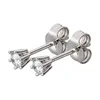 Orolino Ohrringe 750/- Gold 0,4cm weiß Brillant weiß Produktbild-Vorschau 2