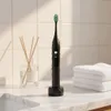 Elektrische Schallzahnbürste, schwarz, mit LED-Display, Produktbild-Vorschau 2