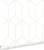 ESTAhome tapeta Art Decó vzor bílá a zlatá 53 cm x 10,05 m Náhled obrázku produktu 1