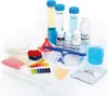A collection of chemistry experiment supplies arranged on a white background. Voir les images du produit