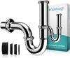 Engelbach® Siphon Waschbecken extra Lang 85mm 1 1/4 inkl. Produktbild-Vorschau 1