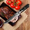 Damascus 67 warstw 6-calowy profesjonalny nóż do trybowania Podgląd zdjęcia produktu 9