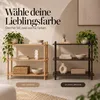 Mica Decorations Jeff Regal Dunkelbraun100% - Bücherregal Produktbild-Vorschau 4