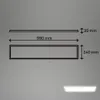 LED Deckenlampe 98cm LED Panel Deckenleuchte Flach Produktbild-Vorschau 5