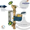 Steigrohr Hauswasserzähler Kombi-Set, Baulänge 105 mm, Produktbild-Vorschau 3