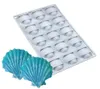 Silikon-Backform, 15 Mulden, Muschelform, 29,6 x 19,6 cm, BPA-frei Vista previa de la imagen del producto