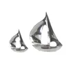 Gilde Dekoobjekt, Boot, "Boot", Aluminium, silberfarben, VE Voir les images du produit 3