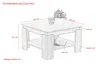 Couchtisch Wohnzimmertisch Tim III - quadratisch - Produktbild-Vorschau 4
