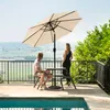 Avestar 228 cm Sonnenschirm, Gartenschirm, mit Kurbel, Produktbild-Vorschau 1