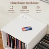 Stolik boczny COSTWAY, stojak na odtwarzacz płyt ze stacją Podgląd zdjęcia produktu 4