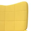 Relaxsessel mit Hocker Senfgelb Stoff Produktbild-Vorschau 7