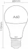 Lampadina LED A60 E27 12W 3000K Anteprima dell’immagine prodotto 2