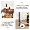 Iropro 5 Etagen Freistehendes Weinregal mit Glashalter und Produktbild-Vorschau 9