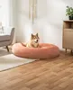 Hauskatzenbett, runde Kattebox, Ø 120 cm, weiches Produktbild-Vorschau 2
