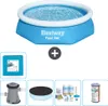 Bestway runder aufblasbarer Fast-Set-Schwimmpool – 244 x 61 Produktbild-Vorschau 1