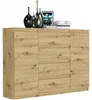 Komoda 140 cm zásuvky dveře skříňka FRAMIRE R-140-S4 Náhled obrázku produktu 3
