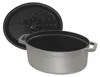 Staub 40509-317-0 Staub La Cocotte 29cm oval Graphit-grau, Anteprima dell’immagine prodotto 8