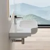 Lavabo da parete HOROW, 72 x 45 cm, con ripiano integrato, Anteprima dell’immagine prodotto 4