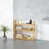 Casaria Scaffale da bagno Mobiletto bamboo bagno 3 Ripiani Anteprima dell’immagine prodotto 4