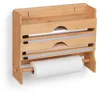 Porte-rouleaux mural 3 en 1 Relaxdays, pour papier Voir les images du produit 9