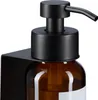 Relaxdays Seifenspender, 2er Pack, 250ml, Braunglas, Produktbild-Vorschau 7