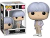A Funko Pop! vinyl figure of BTS member Suga, displayed inside its packaging and also shown separately. Podgląd zdjęcia produktu