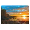 MuchoWow® Mauspad Mousepad Sonne - Landschaft - Wasser - Produktbild-Vorschau 1