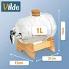 Vilde | Distributore di vetro con rubinetto - Bottiglia con Anteprima dell’immagine prodotto 5