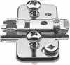 BLUM CLIP Exzenter Kreuzmontageplatte, Zwillingsanschlag, Produktbild-Vorschau 4