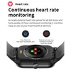 Close-up of the back of a smartwatch, highlighting its heart rate sensor and features. Náhled obrázku produktu