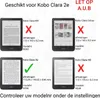Dutch Shield - Luxe Case Housse pour Kobo Clara 2E Ebook - Voir les images du produit 3