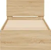 Rám postele bez matrace s čelem Sonoma dub 90x190 cm Náhled obrázku produktu 5