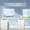 JUNG RAKS PRO AIR 12 Mobile Klimaanlage 3500W 3in1 Produktbild-Vorschau 2