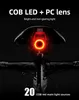 Rockbros Q5 black rear bicycle light with intelligent STOP Produktbild-Vorschau 21