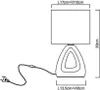 Lampa stołowa nocna TRIANGLE 21731S Globo Podgląd zdjęcia produktu 10