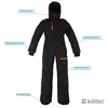 killtec Ski Overall Ripstop schwarz wetterfest Gr. 176 Produktbild-Vorschau 4
