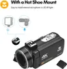 Digitálna videokamera 56MP 18x digitálny zoom 3,0" IPS Náhľad obrázku produktu 5