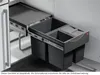HAILO RAUMSPAR TANDEM 18/8,5/8,5/D dunkelgrau mit 35 Liter Produktbild-Vorschau 13