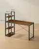 A desk with dimensions shown, against a plain background. Produktbild-Vorschau
