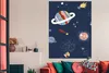 MuchoWow® Poster Weltraum - Kinder - Sterne 120x180 cm - Produktbild-Vorschau 3