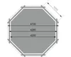 Aufstellpool Holzpool-Set Karibu Classic 2A rund Ø 470x124 Produktbild-Vorschau 8