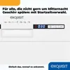 Exquisit Geschirrspüler GSP9309-030E weiss | Spülmaschine Produktbild-Vorschau 6